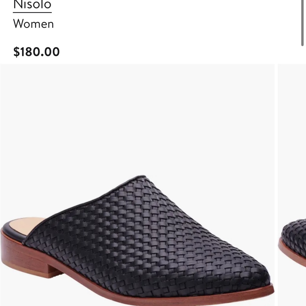 NISOLO woven mules SIZE 7